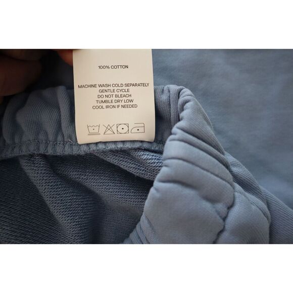 Madhappy ULWB02 Women's Sz L Frost Blue Pastels French Terry Jogger Sweatpants - Picture 5 of 12